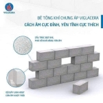 Gạch nhẹ AAC - Gạch bê tông khí chưng áp